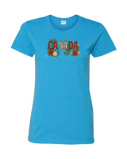 Canada Rose Design Tee Women's Tee