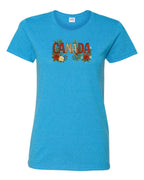 Canada Rose Design Tee  Women's Tee