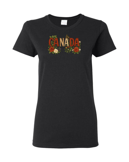 Canada Rose Design Tee Women's Tee