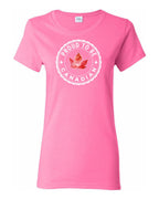 Proud to be Canadian Leaf  Women's Tee