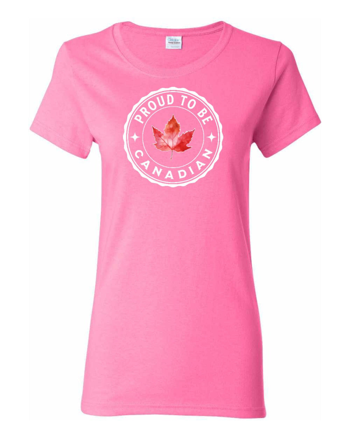 Proud to be Canadian Leaf  Women's Tee