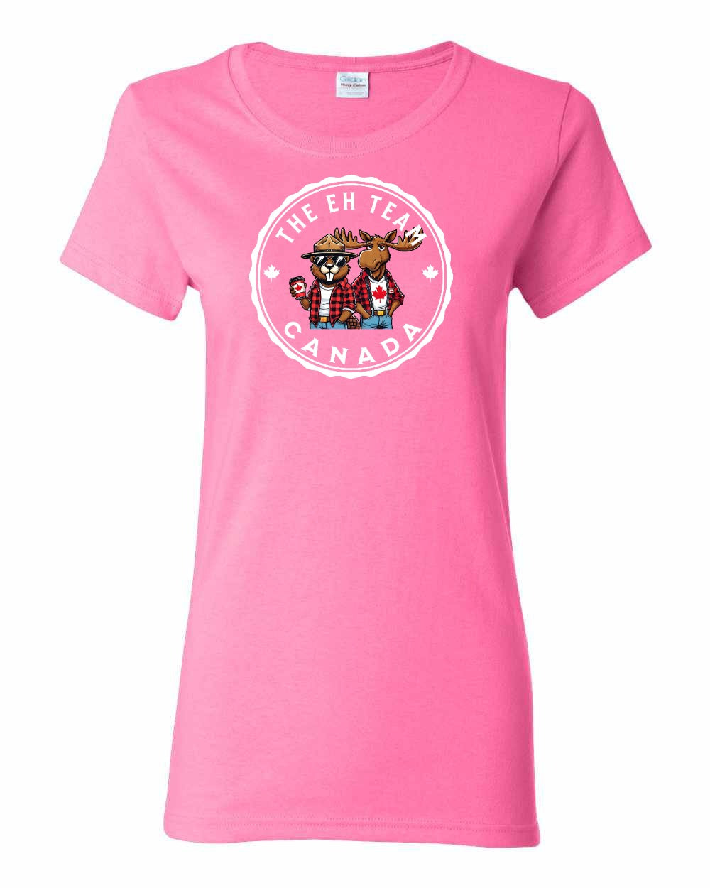 Eh Team! Full Front Women's Tee - Gildan Canada (sewn Internationally)