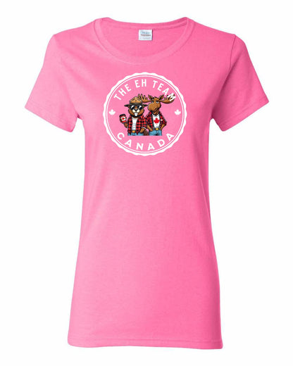 Eh Team! Full Front Women's Tee - Gildan Canada (sewn Internationally)