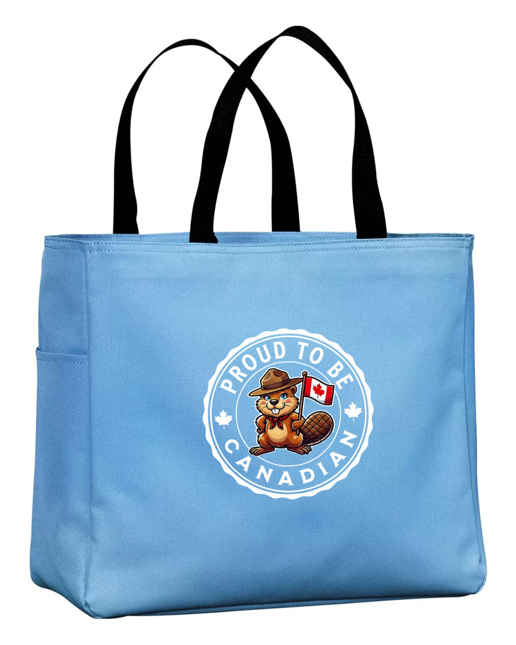 Proud to be Canadian Female Beaver Tote Bag