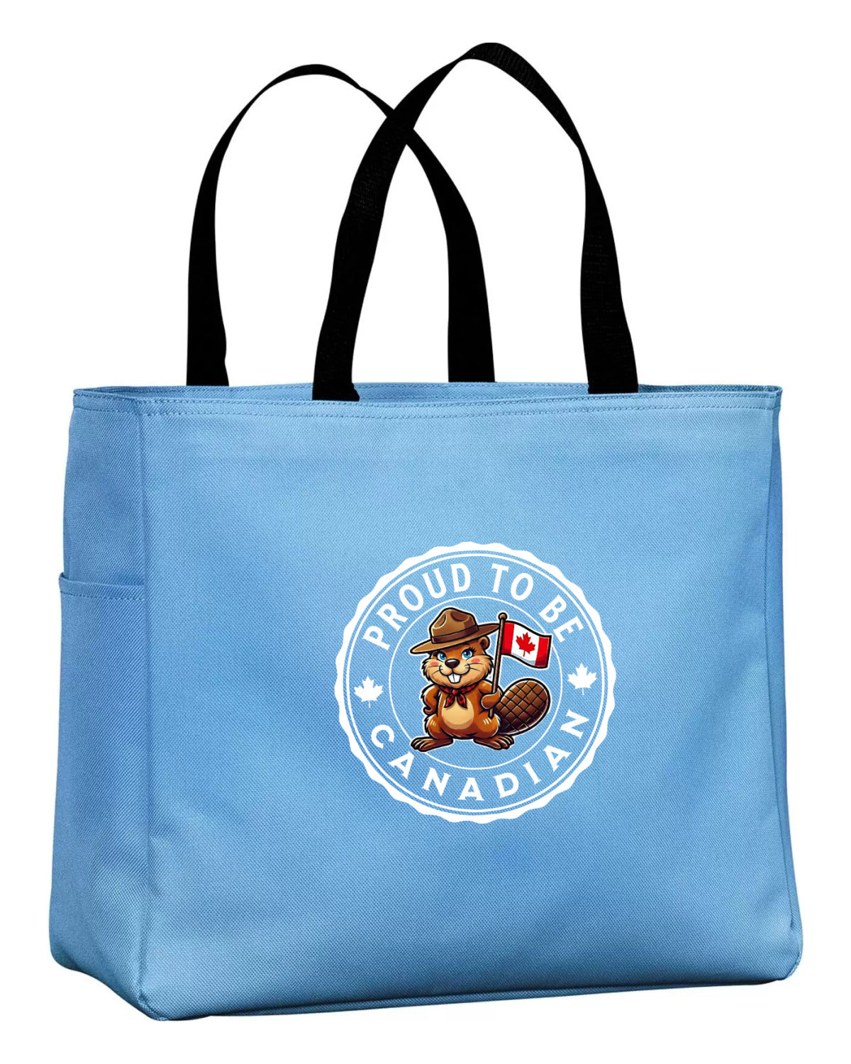 Proud to be Canadian Female Beaver Tote Bag