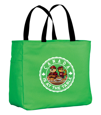 Canada Is At The Table Tote Bag