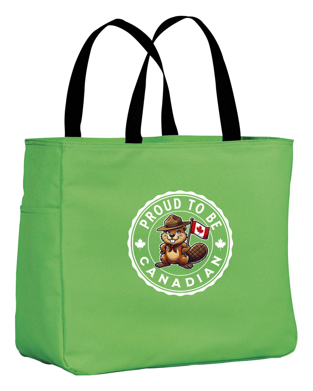 Proud to be Canadian Female Beaver Tote Bag