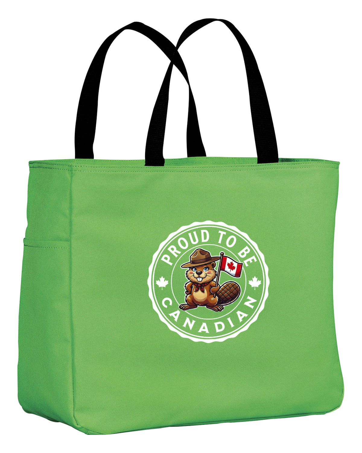 Proud to be Canadian Female Beaver Tote Bag