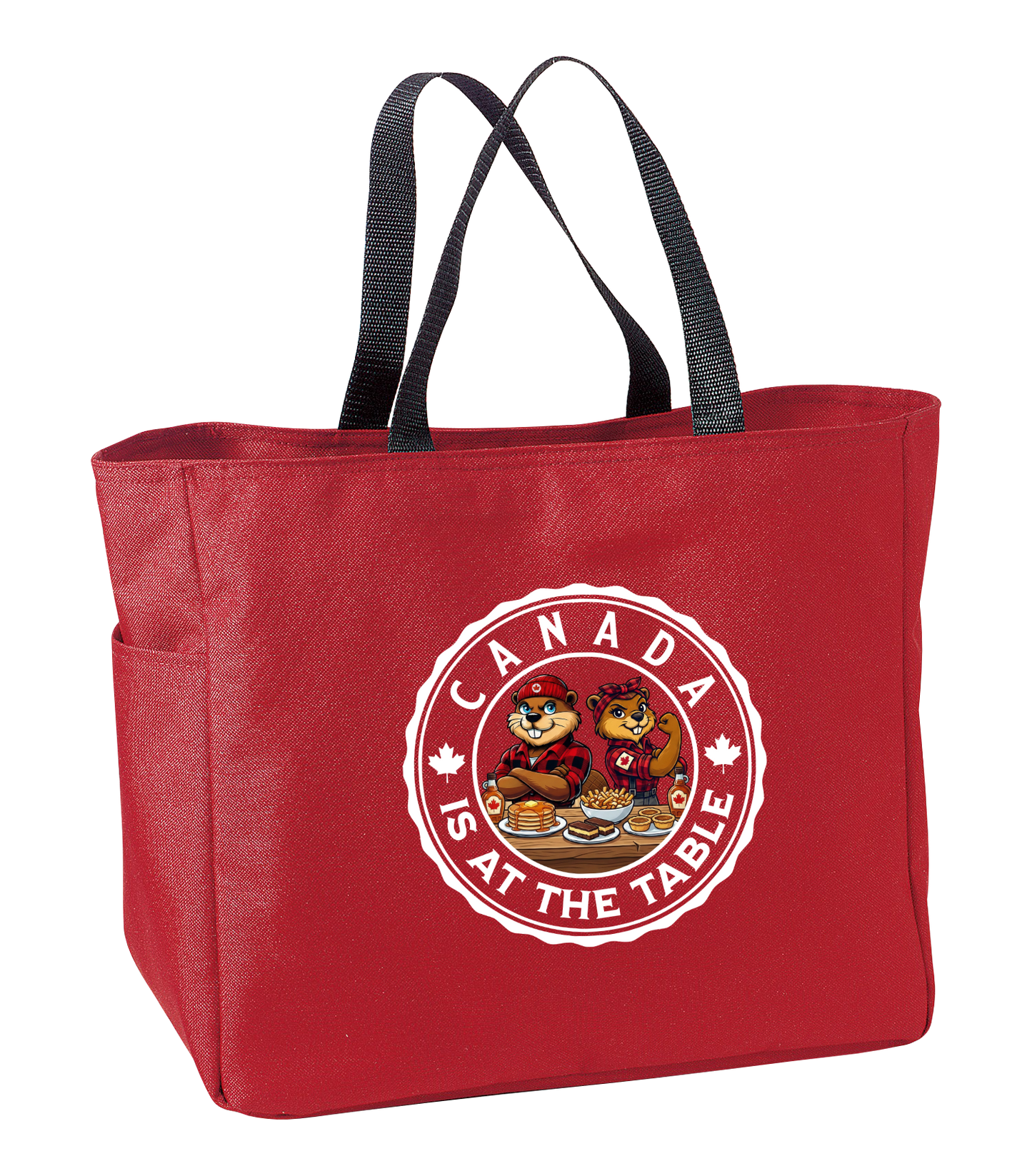 Canada Is At The Table Tote Bag