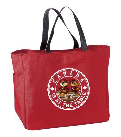 Canada Is At The Table Tote Bag