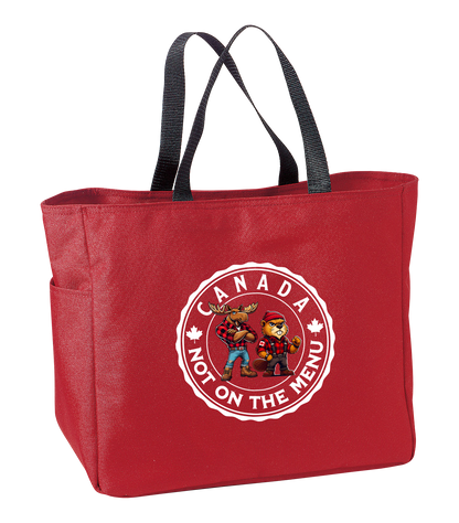 Canada Not On The Menu Tote Bag
