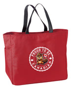 Proud to be Canadian Female Beaver Tote Bag