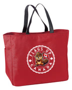 Flags Up Female Beaver Tote Bag