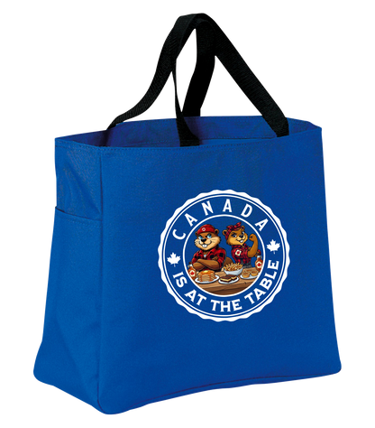 Canada Is At The Table Tote Bag