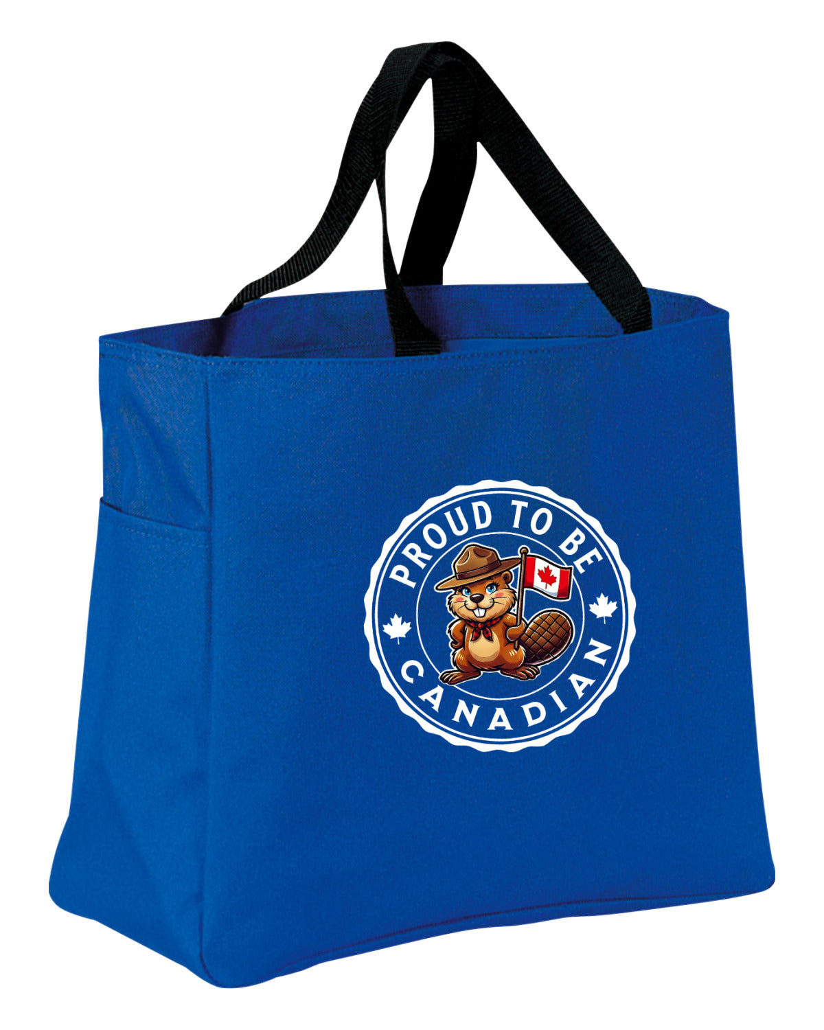 Proud to be Canadian Female Beaver Tote Bag
