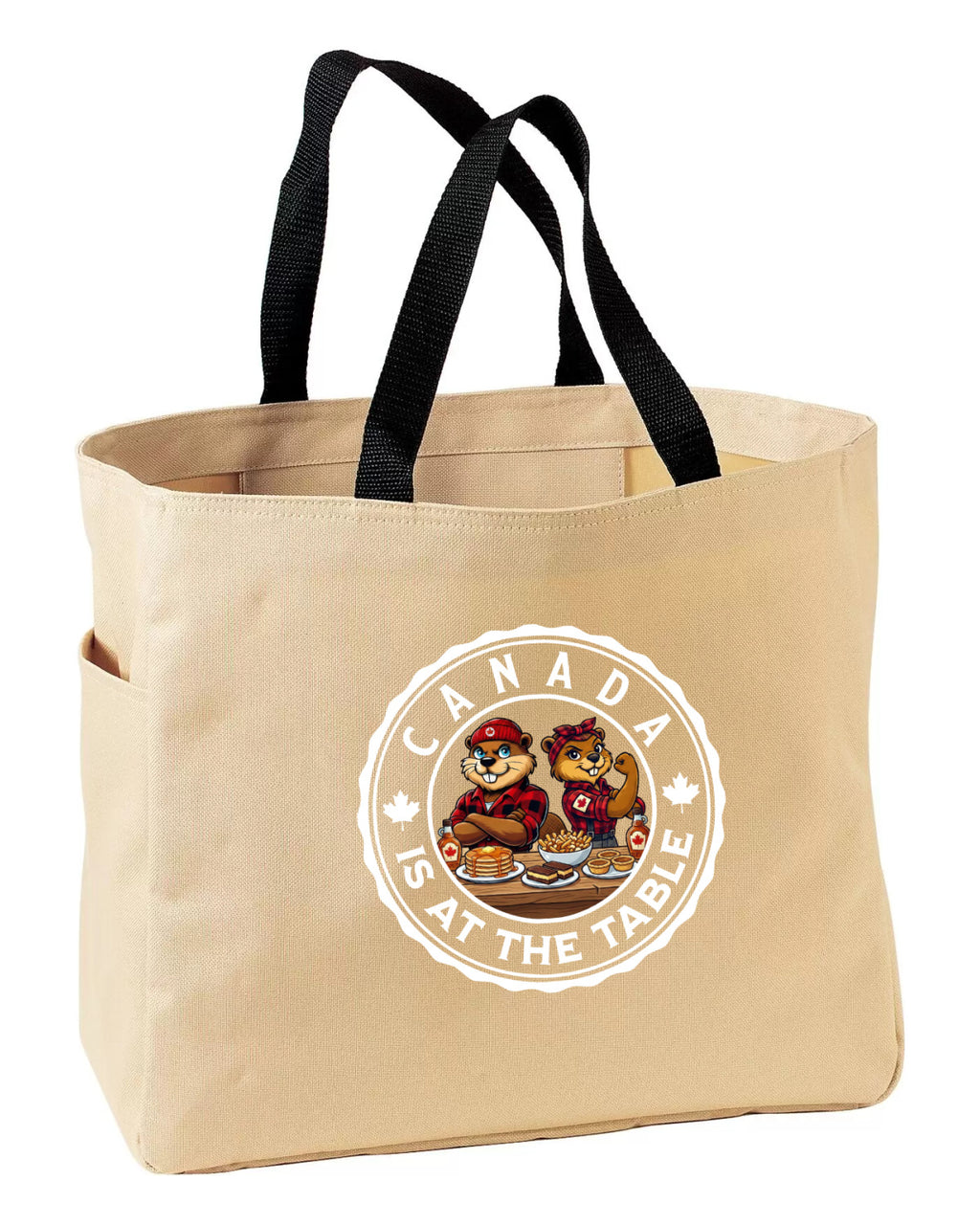 Canada Is At The Table Tote Bag