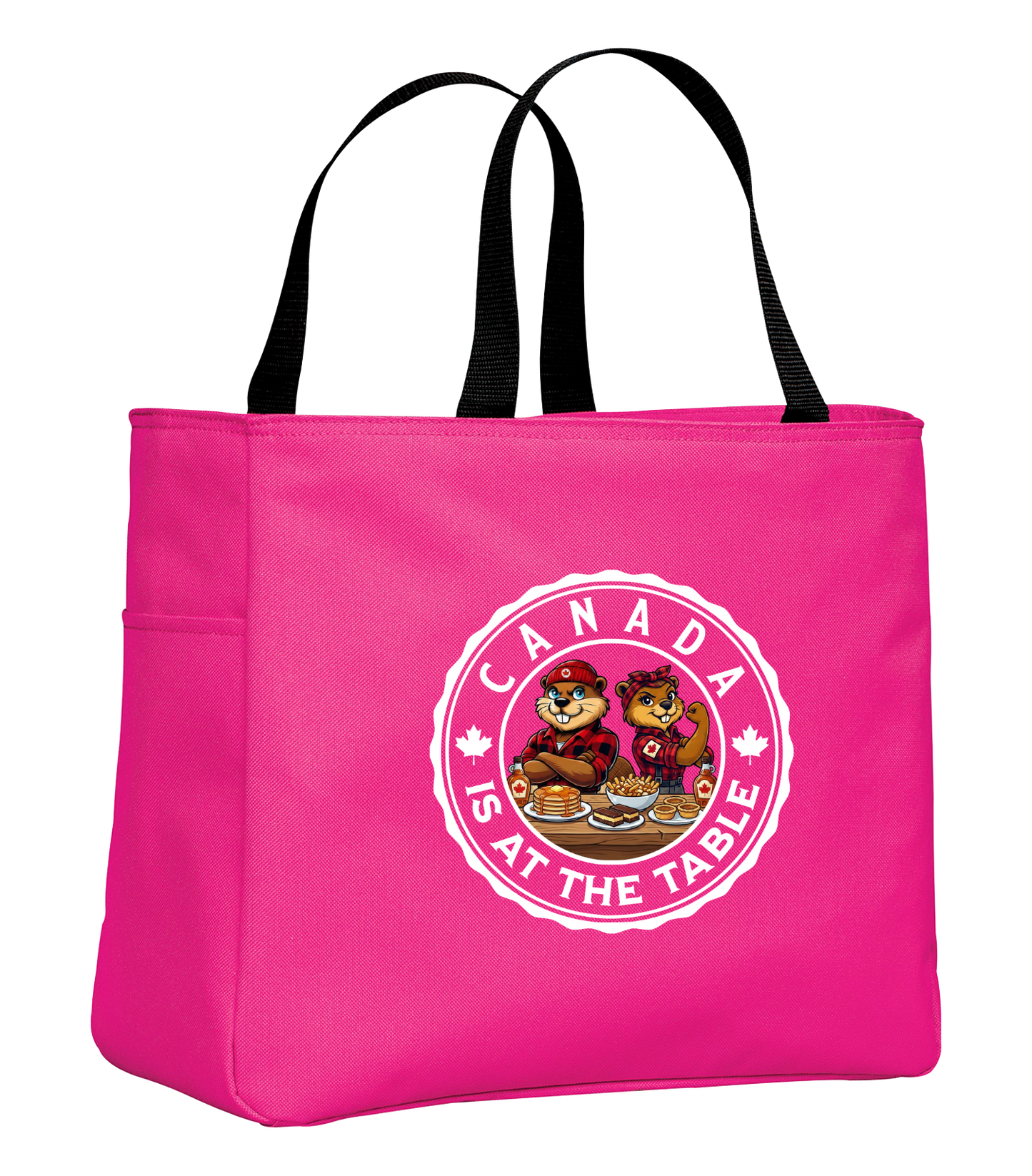 Canada Is At The Table Tote Bag