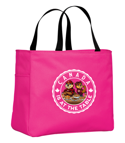Canada Is At The Table Tote Bag