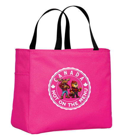 Canada Not On The Menu Tote Bag