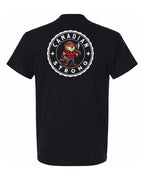 Canadian Strong Beaver Left Chest & Back Men's Tee