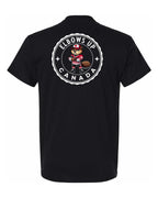 Elbows Up Beaver Left Chest & Back Men's Tee