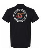 Mean And Nasty Canadiens Eh! Left Chest and Back Men's Tee