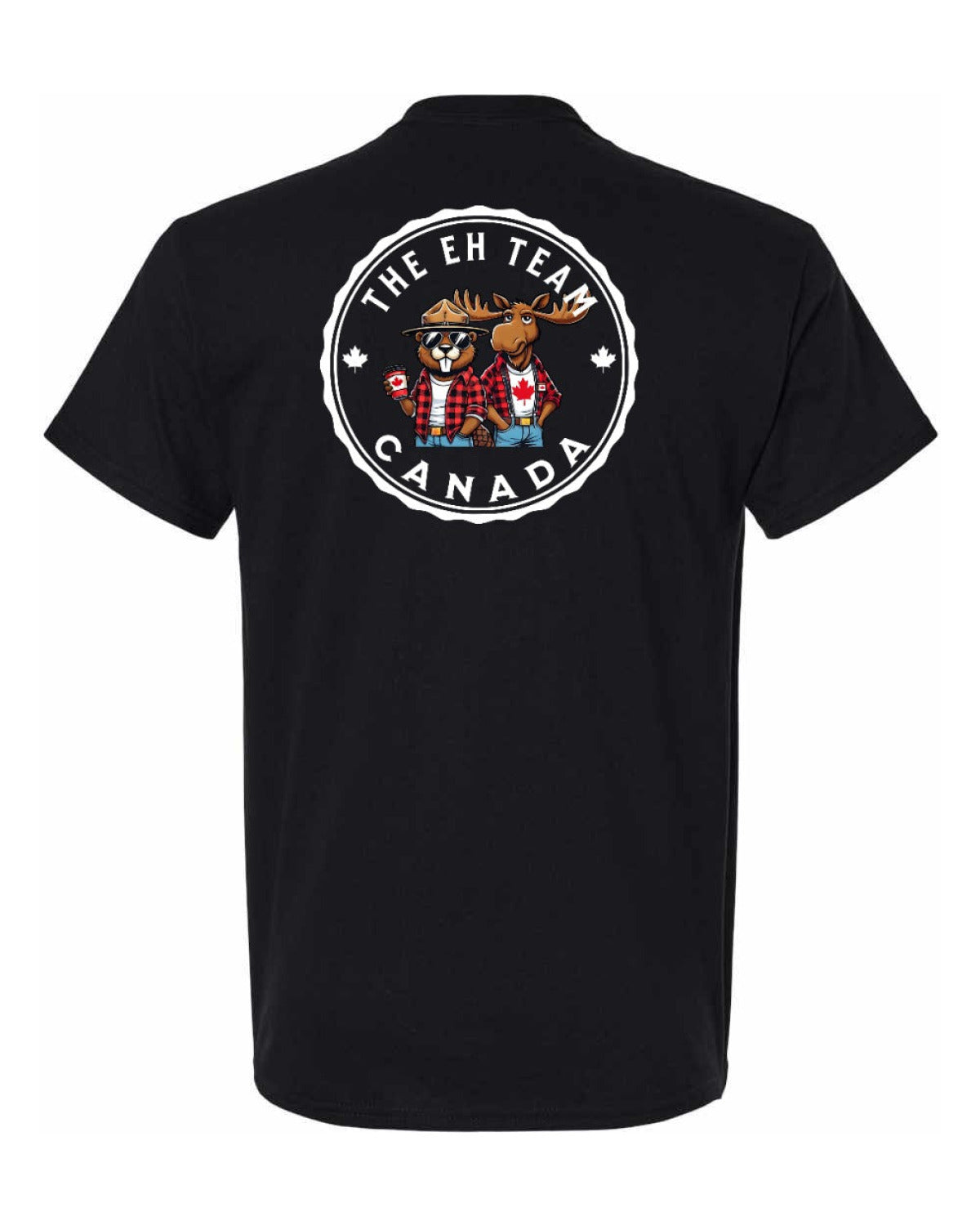 The EH team Left Chest and Back Men's Tee