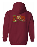 Canada Flowers Left Chest and Back Pullover - Unisex