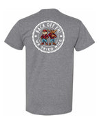 Back Off Eh We Tried Nice Left Chest & Back  Men's Tee