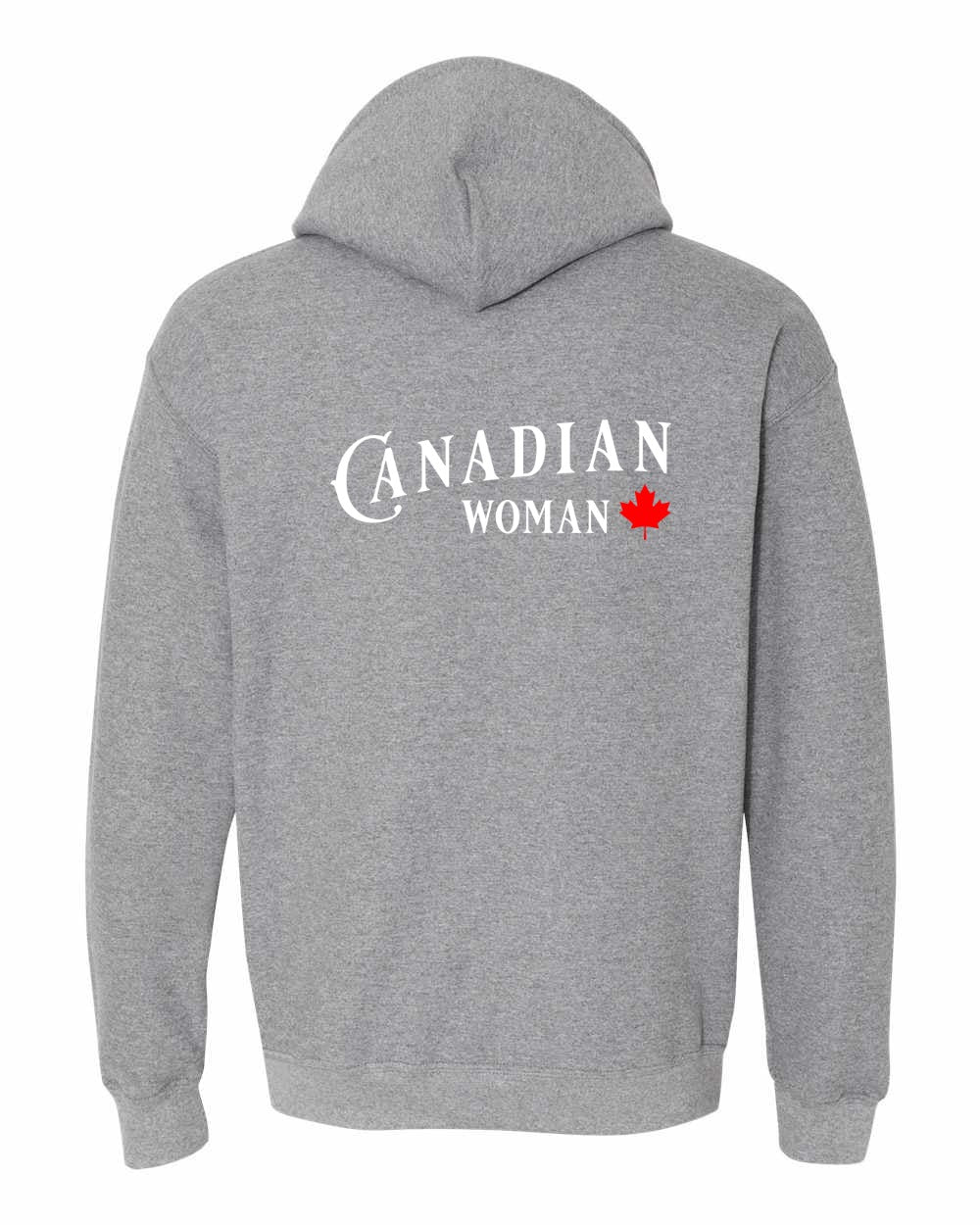 Canadian Woman Left Chest and Back Pullover - Gildan Canada (sewn Internationally)