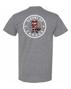 Elbows Up Beaver Left Chest & Back Men's Tee