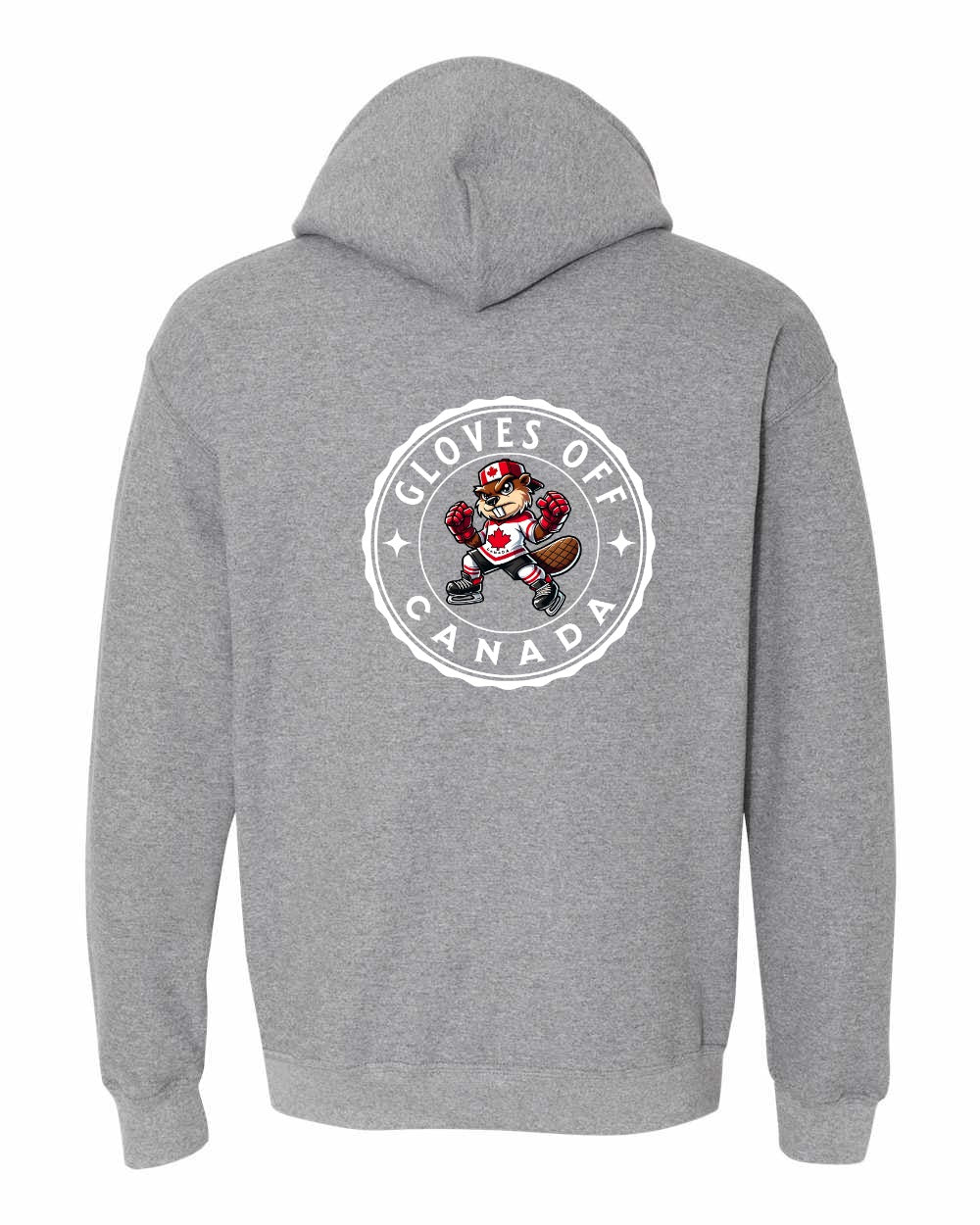 Gloves Off Beaver Left Chest and Back Pullover - Gildan Canada (sewn Internationally)