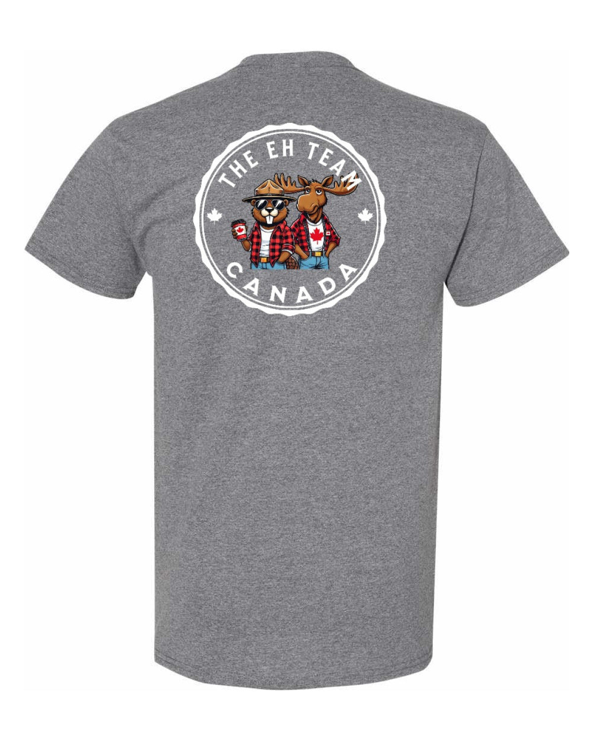 The EH team Left Chest and Back Men's Tee