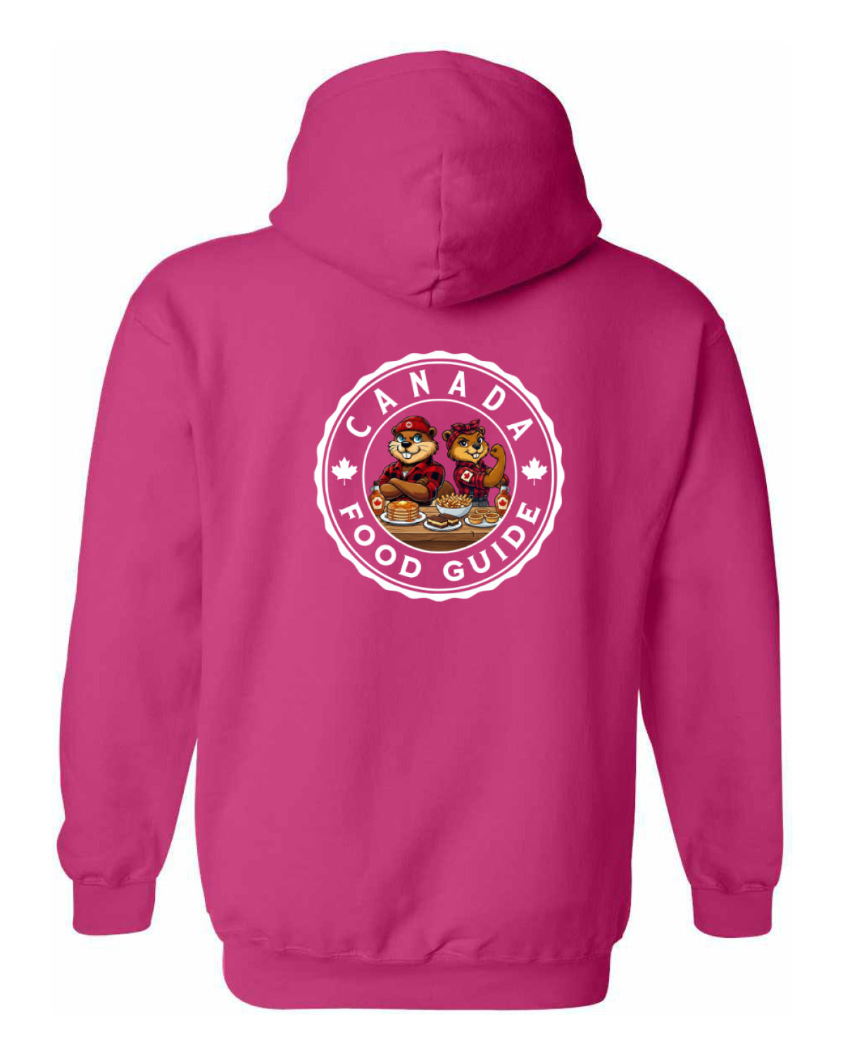 Canada Food Guide Left Chest And Back  Pullover - Unisex