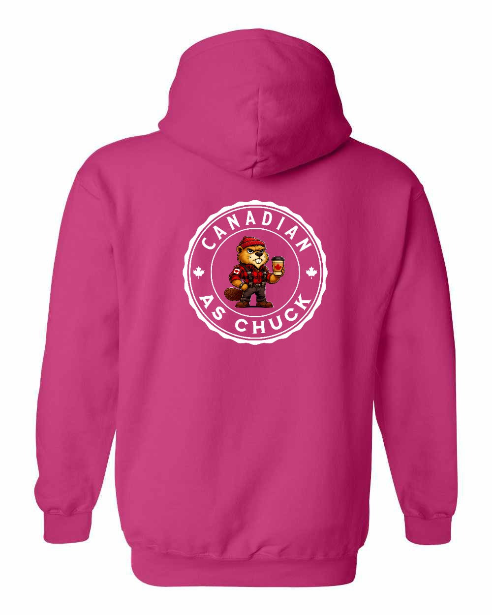 CDN as Chuck Male Beaver Left Chest and Back Pullover - Gildan Canada (sewn Internationally)
