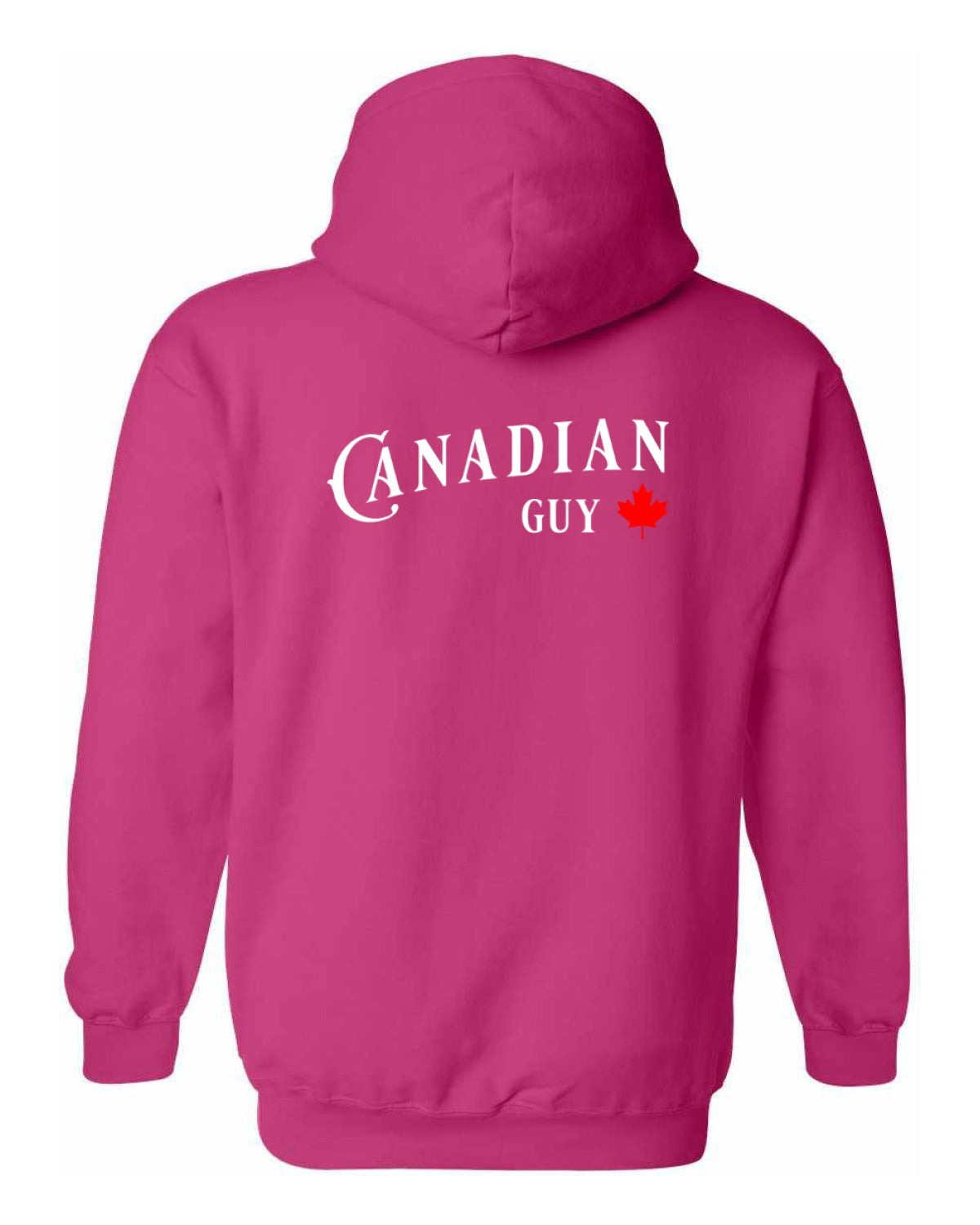 Canadian Guy Left Chest and Back Pullover - Unisex