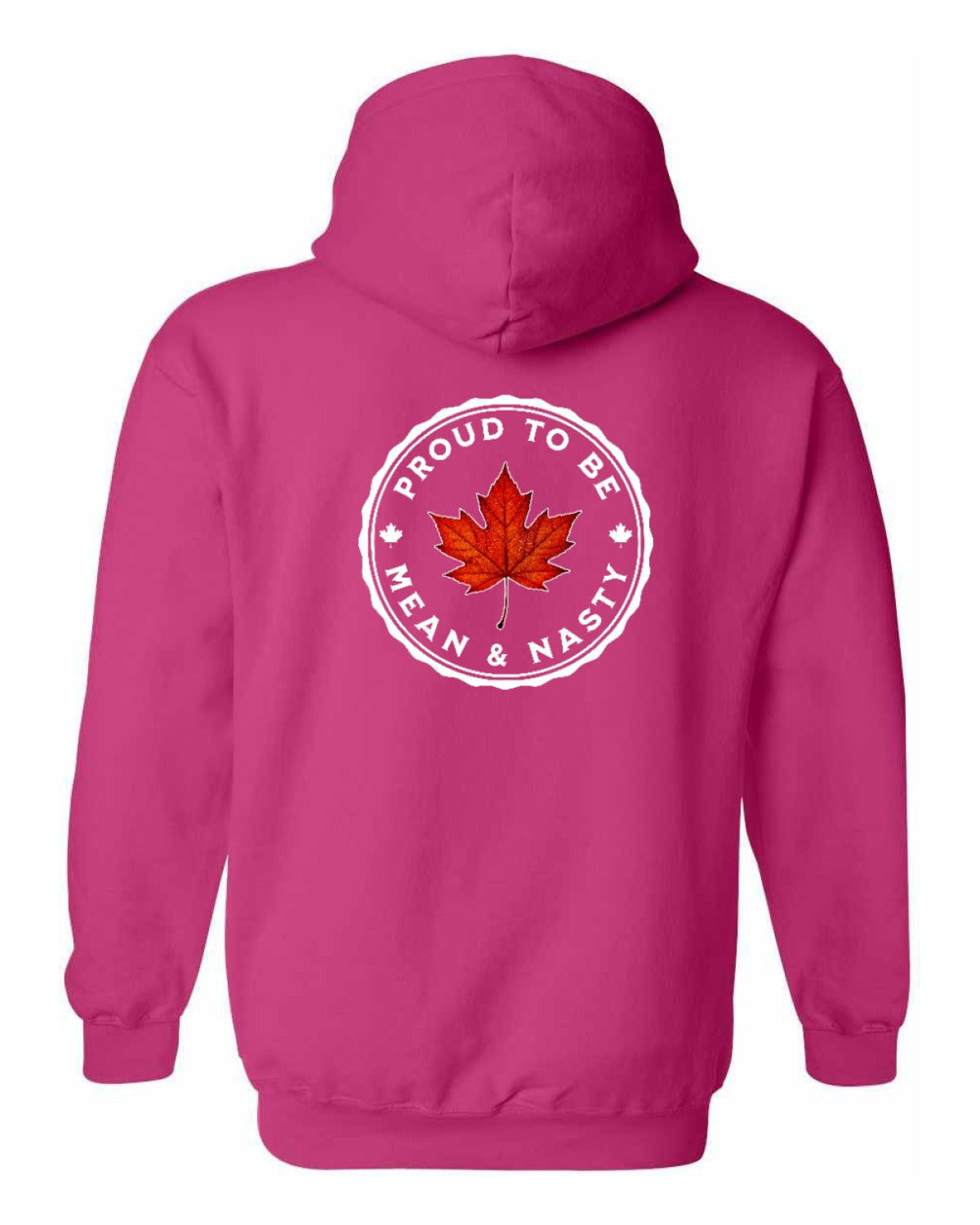 Proud Mean & Nasty Leaf Left Chest and Back Pullover - Unisex