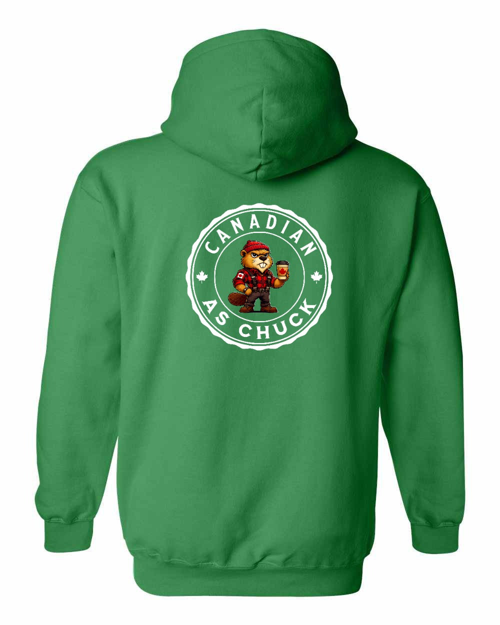 CDN as Chuck Male Beaver Left Chest and Back Pullover - Gildan Canada (sewn Internationally)