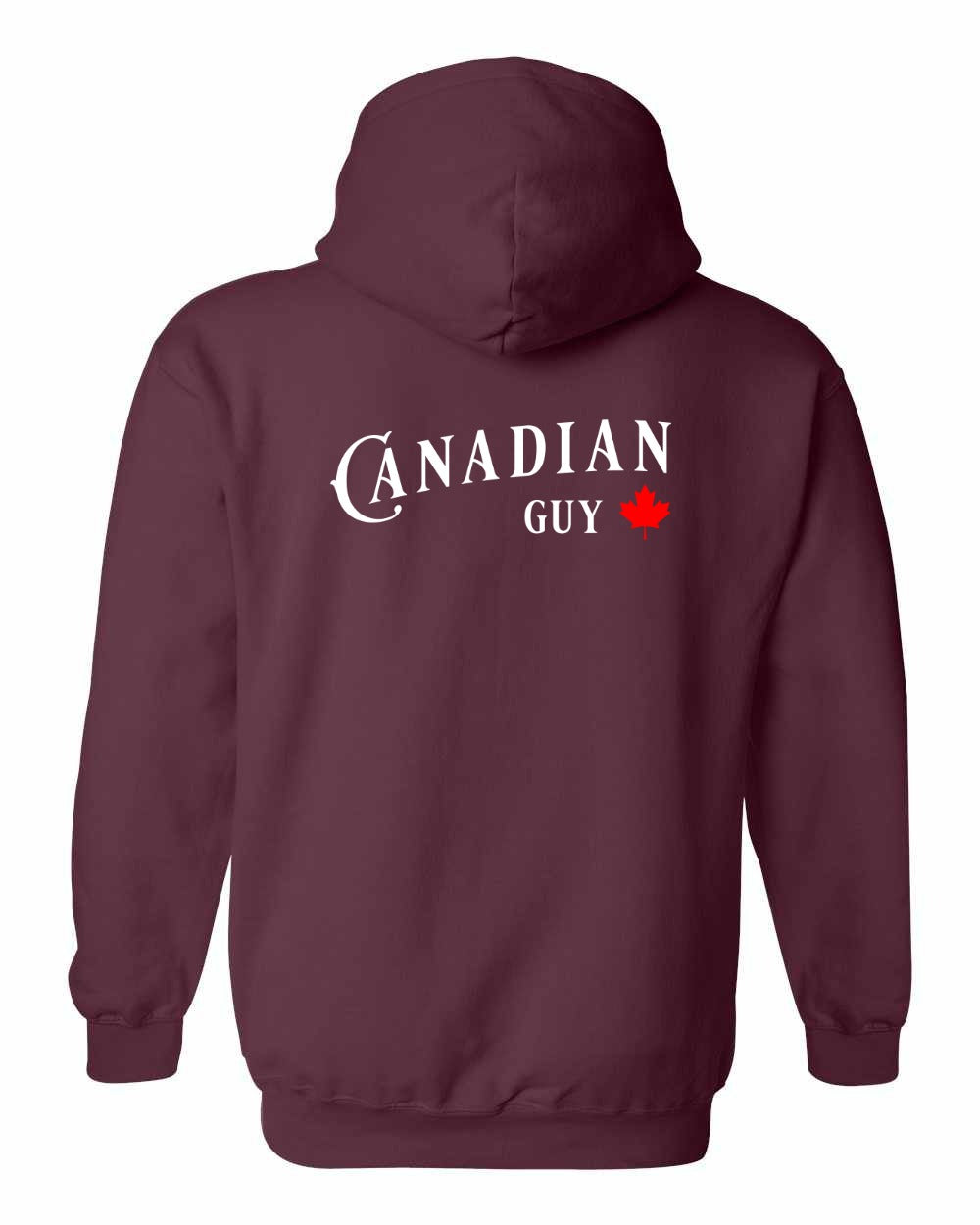 Canadian Guy Left Chest and Back Pullover