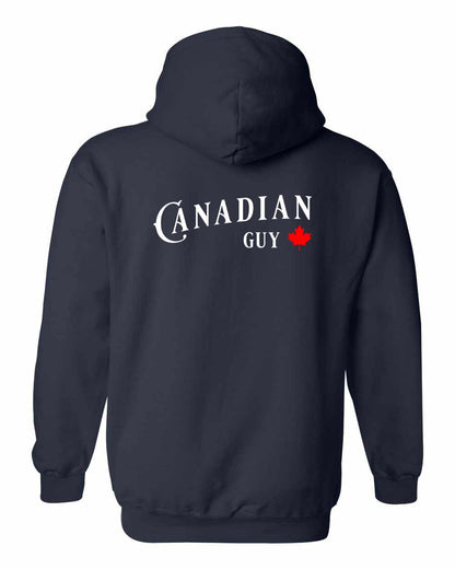 Canadian Guy Left Chest and Back Pullover - Gildan Canada (sewn Internationally)