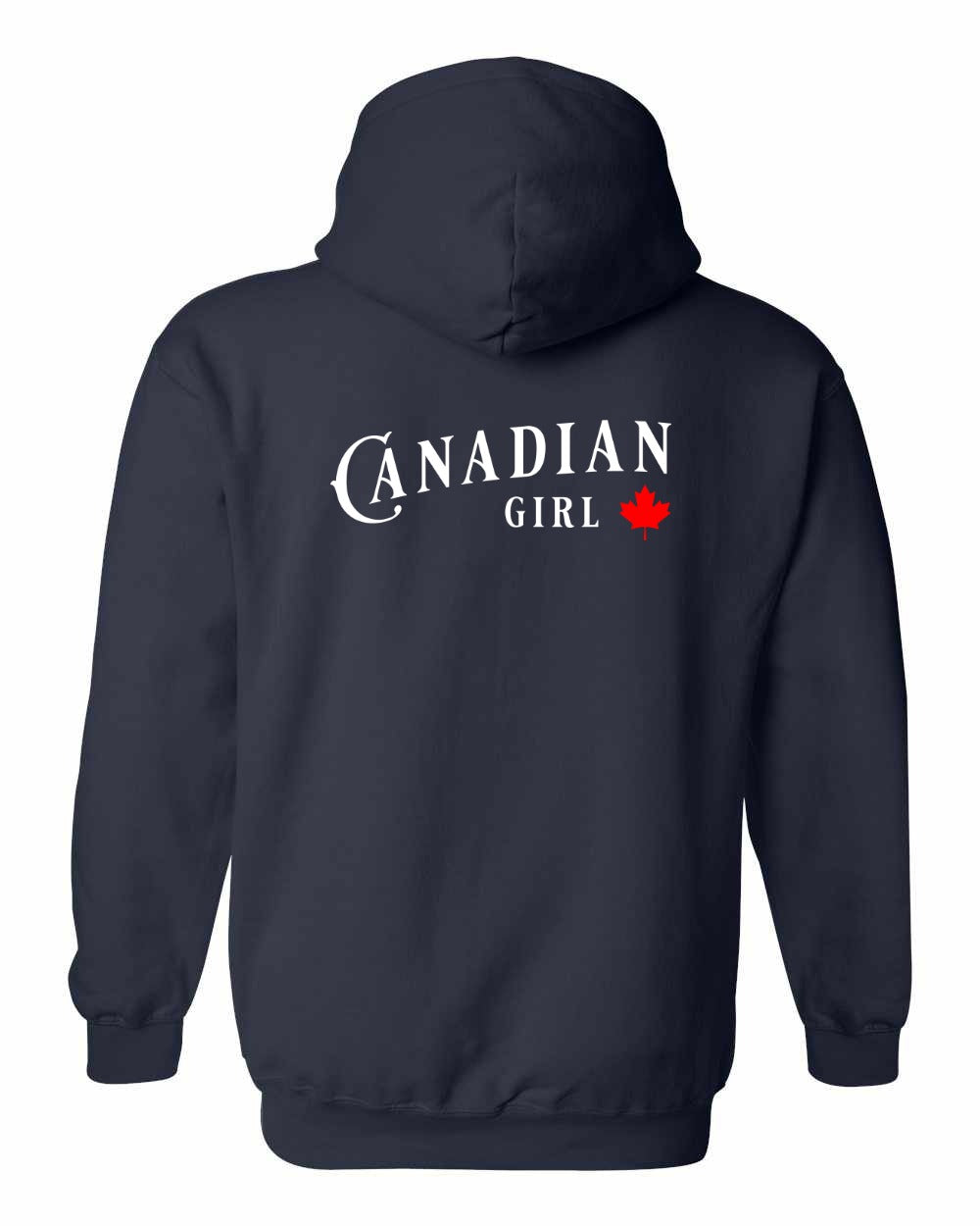 Canadian Girl Left Chest and Back Pullover