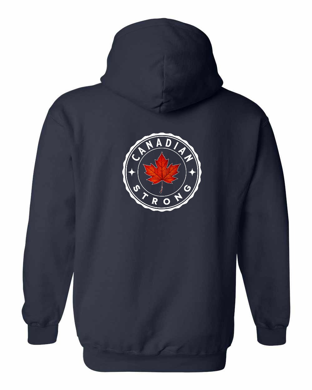 Canadian Strong Leaf Left Chest and Back Pullover - Gildan Canada (sewn Internationally)