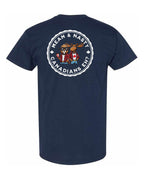 Mean And Nasty Canadiens Eh! Left Chest and Back Men's Tee