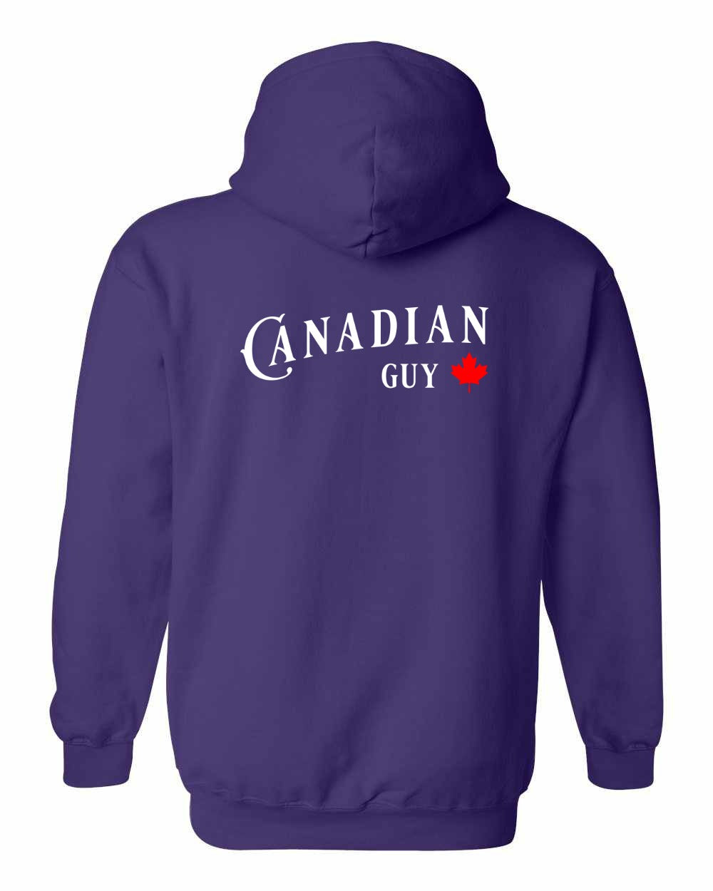 Canadian Guy Left Chest and Back Pullover