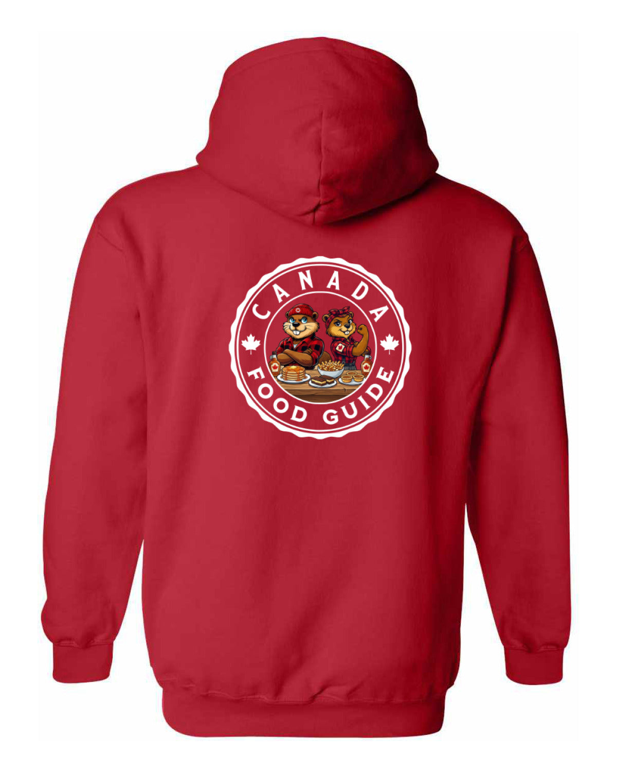 Canada Food Guide Left Chest And Back  Pullover - Unisex
