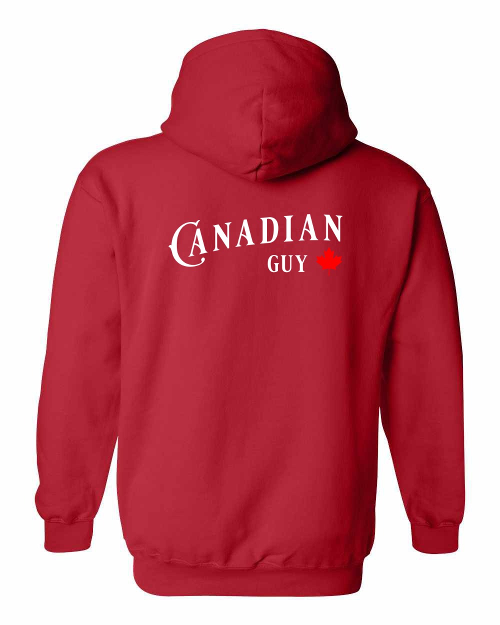 Canadian Guy Left Chest and Back Pullover - Gildan Canada (sewn Internationally)
