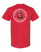 Never 51st Beaver Left Chest & Back  Men's Tee
