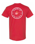 Elbows up Leaf Left Chest & Back Men's Tee