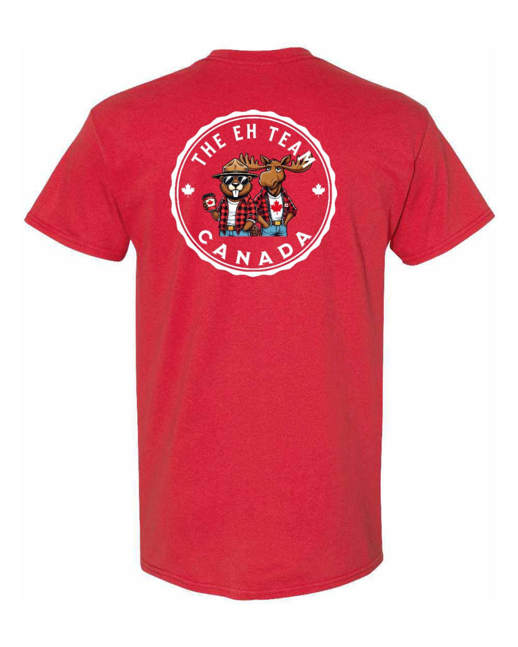 The EH team Left Chest and Back Men's Tee