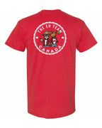The EH team Left Chest and Back Men's Tee